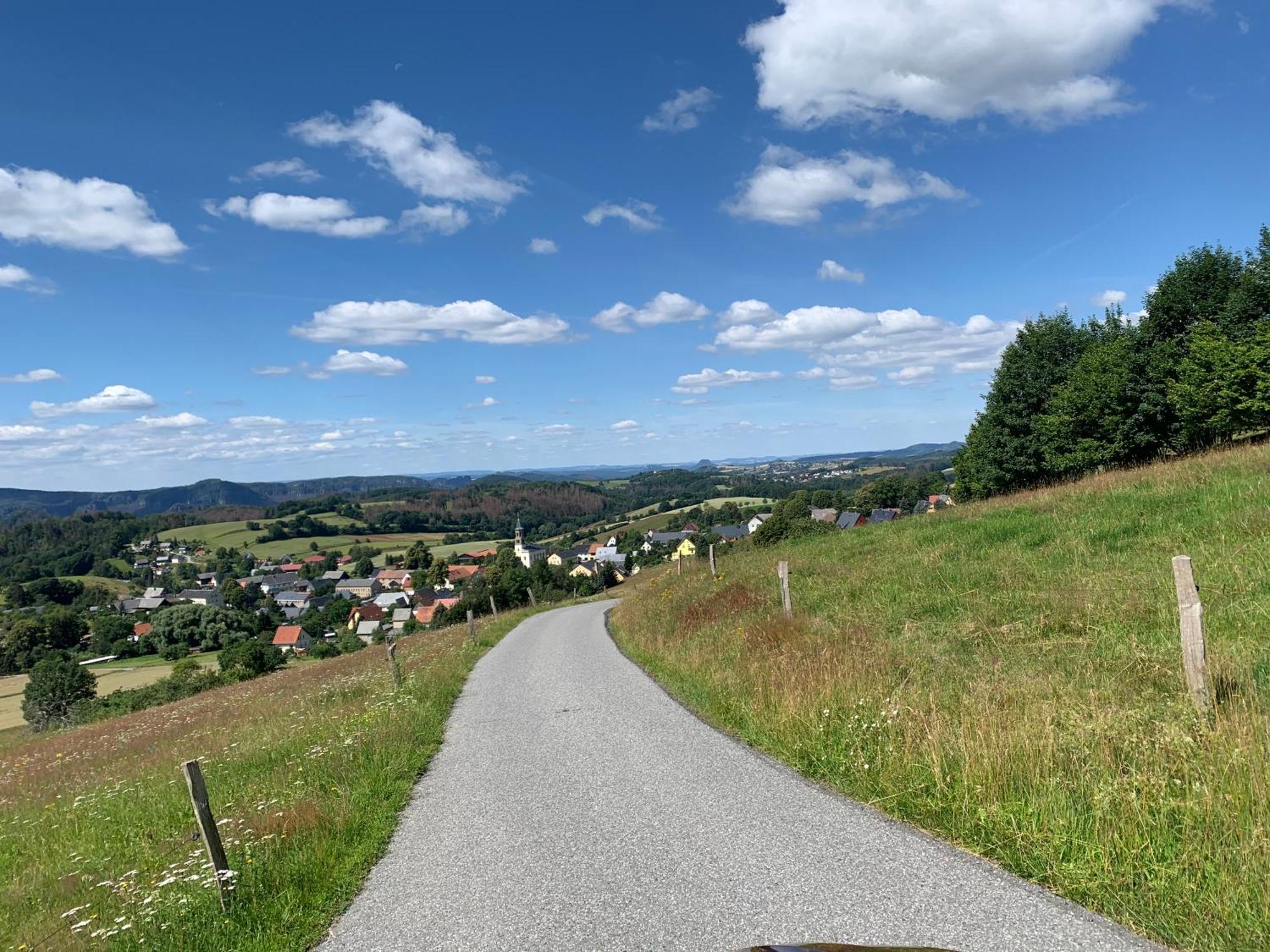 Gasthof zur Hoffnung Hinterhermsdorf Exterior foto