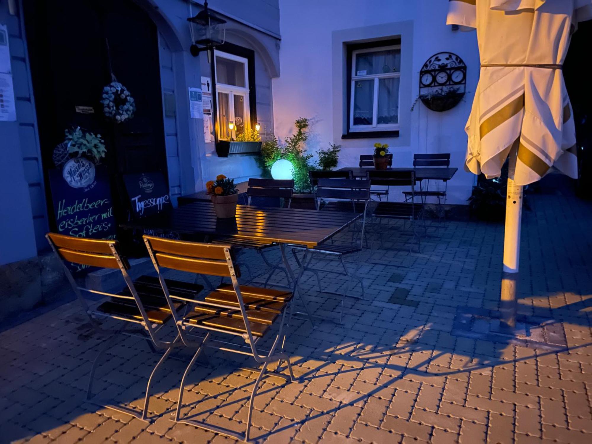 Gasthof zur Hoffnung Hinterhermsdorf Exterior foto