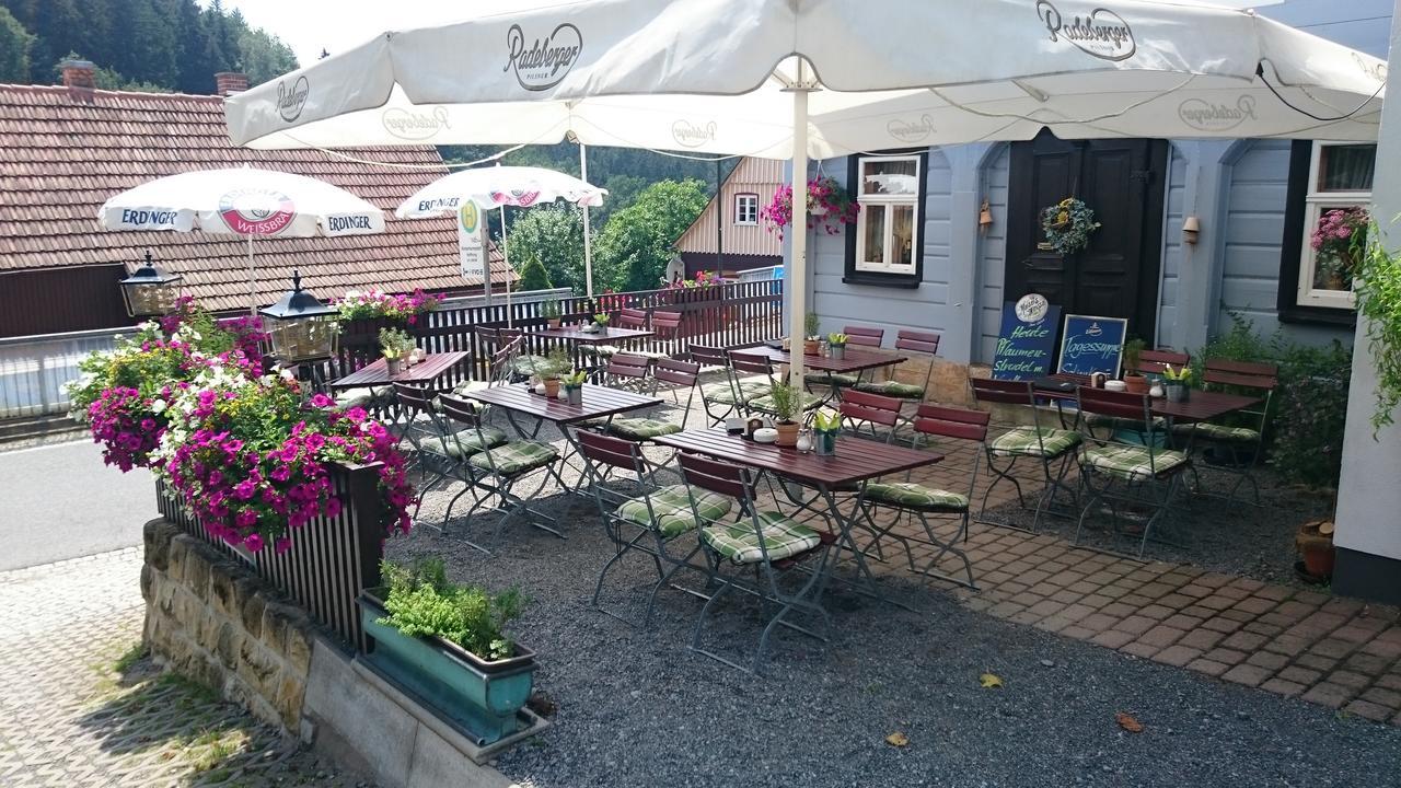 Gasthof zur Hoffnung Hinterhermsdorf Exterior foto