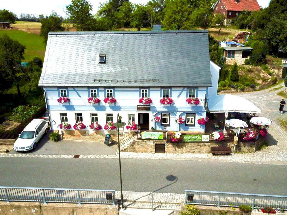 Gasthof zur Hoffnung Hinterhermsdorf Exterior foto