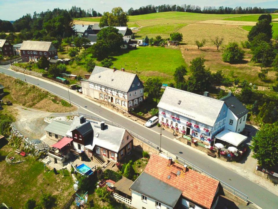 Gasthof zur Hoffnung Hinterhermsdorf Exterior foto
