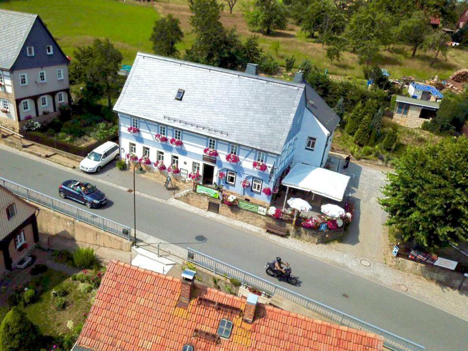 Gasthof zur Hoffnung Hinterhermsdorf Exterior foto